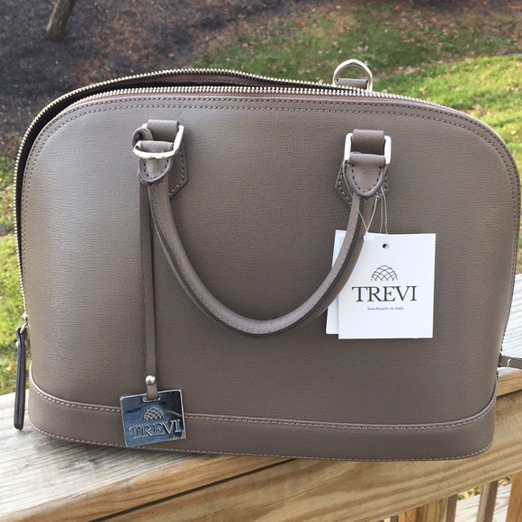 Trevi speedy made in Italy satchel crossbody bag - Picture 7 of 8